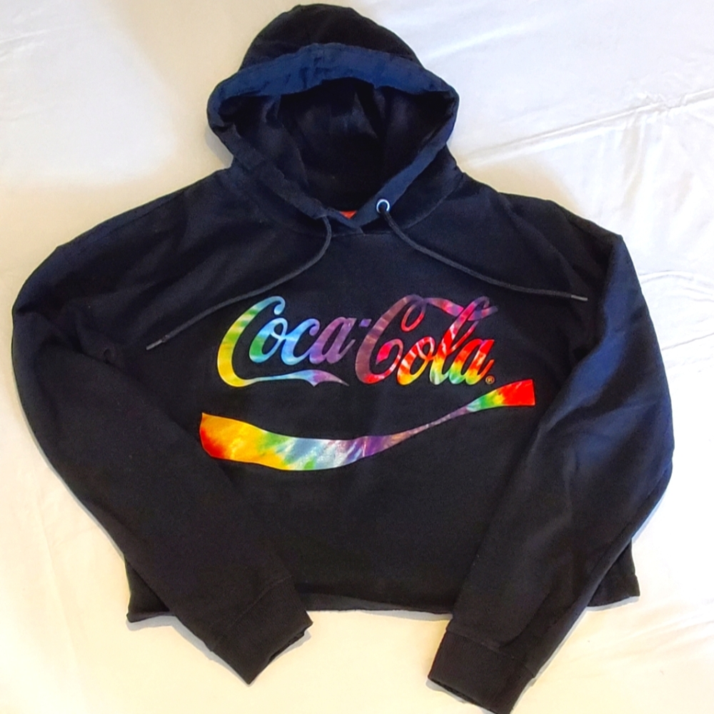 Coca-Cola Cropped Hoodie *Host Pick!*